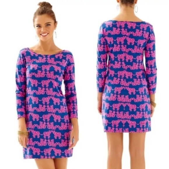 Lilly Pulitzer Dresses & Skirts - Lilly Pulitzer Elephant Marlowe Dress